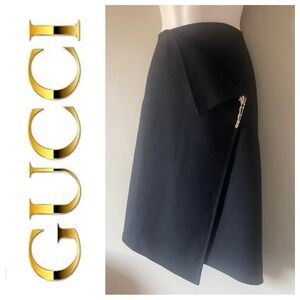 Gucci wrap skirt S